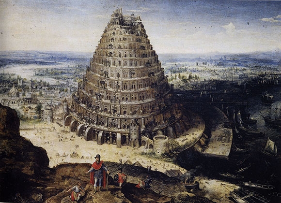 Tower of Babel, by Lucas van Valckenborch, 1594, Louvre Museum.jpg